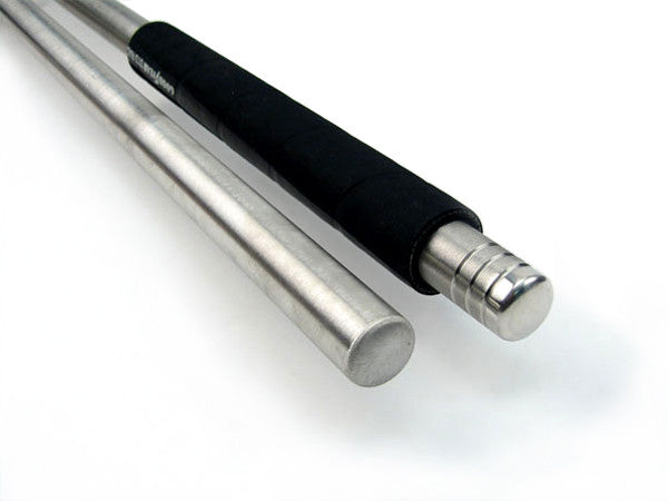 The PU-100 is the basic large punty, choice of steel for body construction, and standard hose grip.